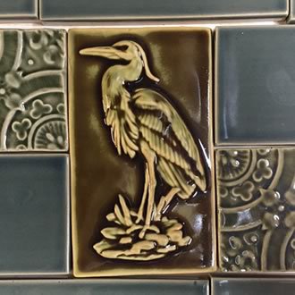 Backsplash Heron